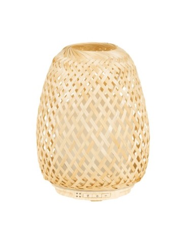 Diffuseur en bambou tissé artisanal beige 250ml