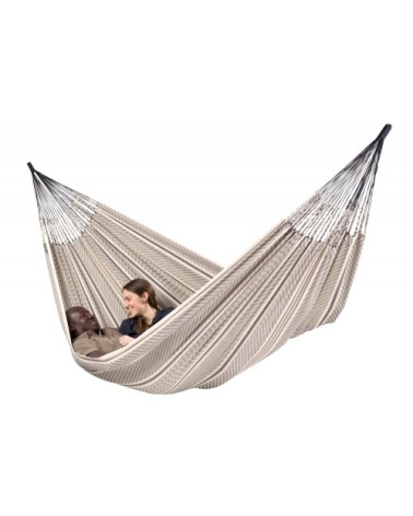 Hamac classique kingsize en coton bio gris