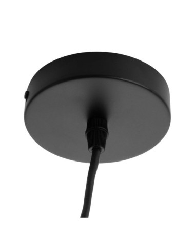 Suspension en verre teinté vert D24