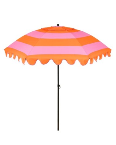 Parasol orange polyester h238xl197xl197cm