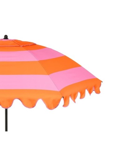 Parasol orange polyester h238xl197xl197cm