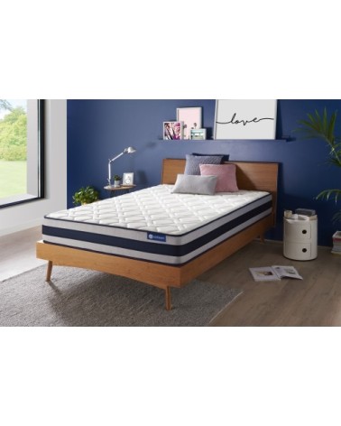 Matelas 140x190 cm Ressorts ensachés et mémoire de forme