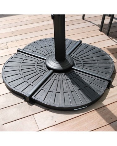 Dalle de parasol lestée 14 kg