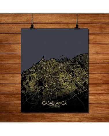 Mapa de noche de 40x50cm