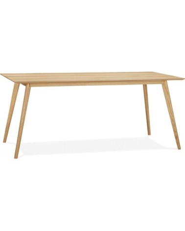 Table à diner en bois clair 4 places l90cm