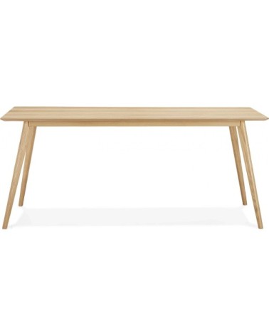 Table à diner en bois clair 4 places l90cm