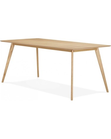 Table à diner en bois clair 4 places l90cm