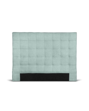 Tête de lit capitonnée en tissu - bleu clair - 160 cm