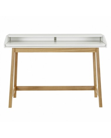 Bureau design compact blanc