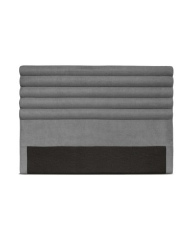 Tête de lit en tissu - gris - 140 cm