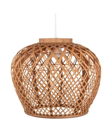 Suspension en bambou ajouré