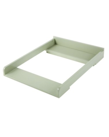 Plan à langer pour commode vert