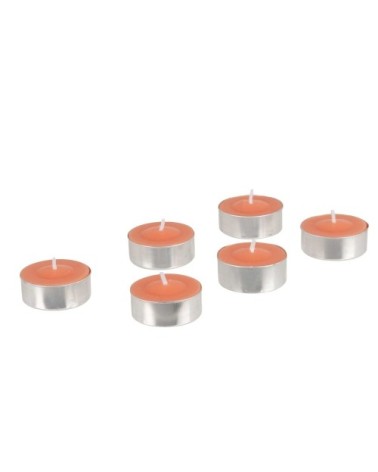 Bougies chauffe-plat terracotta (x6)