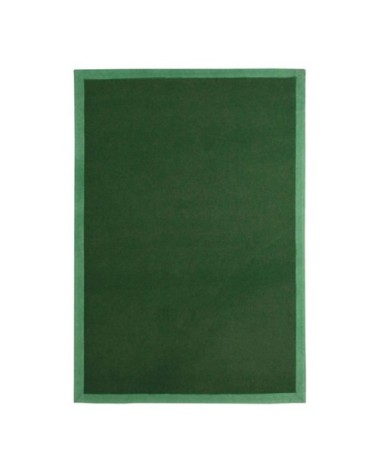 Tapis en jute vert foncé 160x230