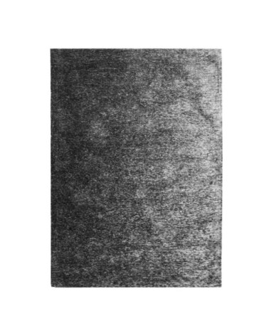 Tapis texturé vintage noir cendré 120x170