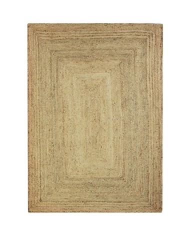 Tapis tressé en jute naturel 120x170