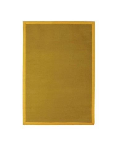 Tapis en jute jaune 160x230