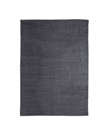 Tapis effet délavé noir 120x170