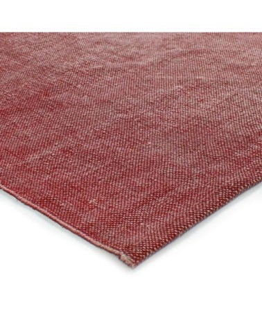Tapis effet délavé rouge 120x170