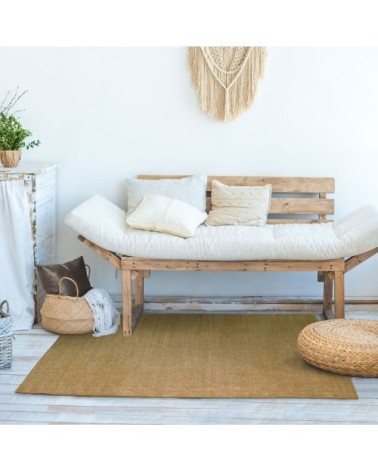 Tapis effet délavé beige naturel 120x170