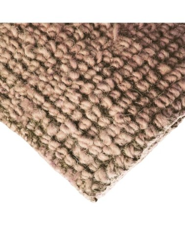 Tapis en laine et coton rose nude 160x230