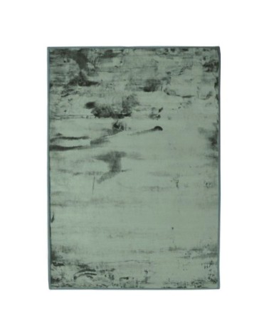 Tapis extra-doux effet velours vert foncé 120x170