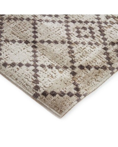 Tapis pour intérieur-extérieur motif berbère sable 160x230
