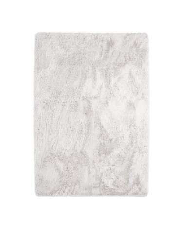 Tapis lavable à base fine et souple extra doux blanc 225x340