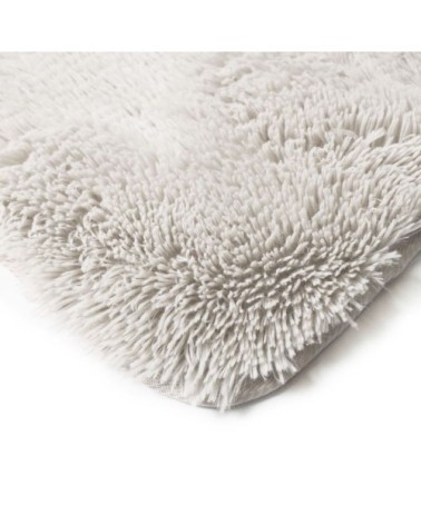 Tapis lavable à base fine et souple extra doux blanc 225x340