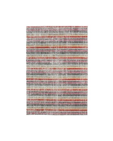 Tapis pour intérieur-extérieur rayures multi 133x190