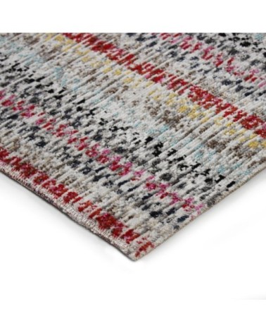 Tapis pour intérieur-extérieur rayures multi 133x190