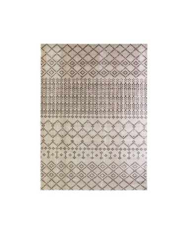 Tapis pour intérieur-extérieur motif berbère sable 120x170