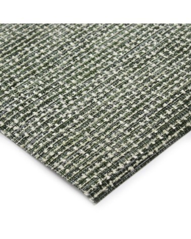 Tapis effet tweed pour intérieur et extérieur vert 160x230
