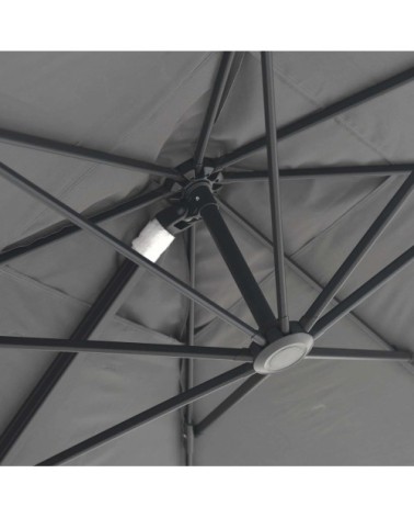 Toile pour parasol déporté 3x3m anthracite