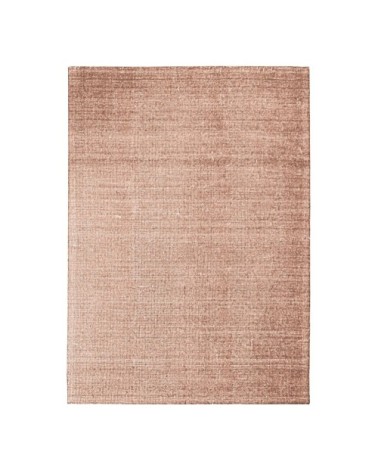Tapis en laine et coton rose nude 120x170