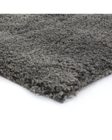 Tapis toucher laineux et extra-doux taupe 120x170