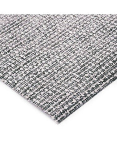 Tapis effet tweed pour intérieur et extérieur gris 160x230