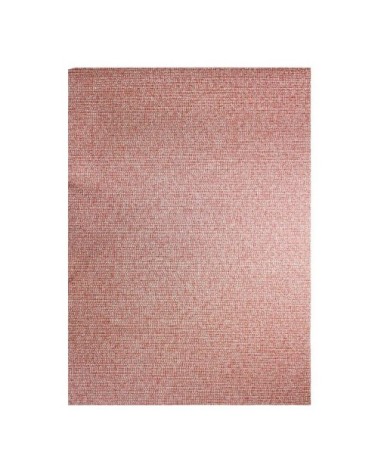Tapis effet tweed pour intérieur et extérieur rouge 180x280
