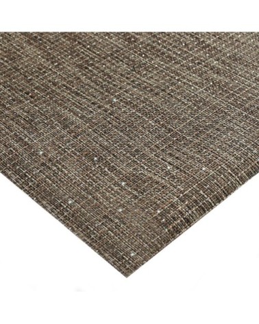 Tapis scintillant pour intérieur-extérieur marron 160x230