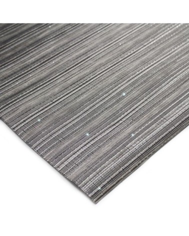 Tapis scintillant pour intérieur-extérieur argent 180x280