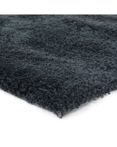 Tapis à poils longs extra-doux bleu cendré 60x90