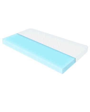 Matelas 140x70x10 cm déhoussable certifié Oeko-Tex 100, housse lavable