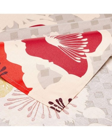 Nappe en coton enduit PVC multicolore 160x300 cm