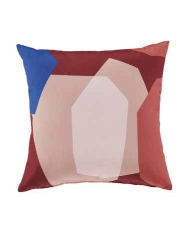 Coussin imprimé multicolore 45x45