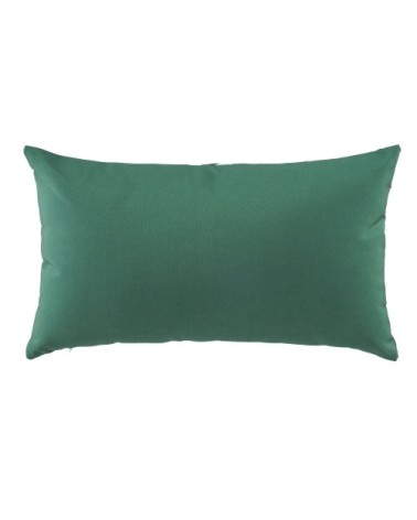 Coussin imprimé vert olive, bleu vert et vert 50x30