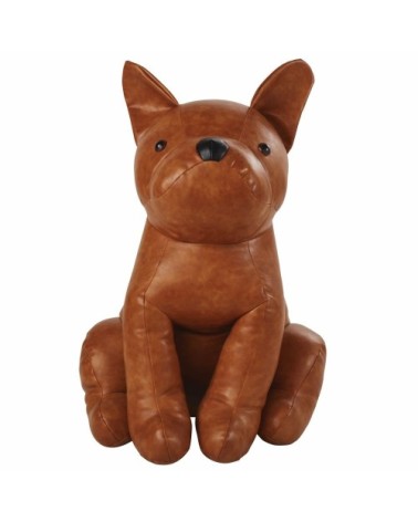 Déco à poser chien marron H78