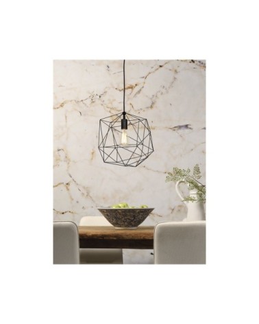 Suspension en fer forgé H36cm