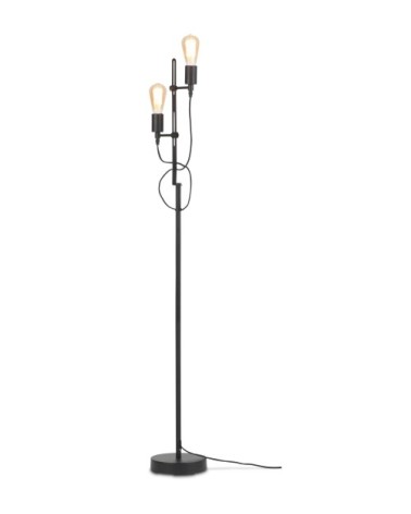 Lampadaire noir H152cm