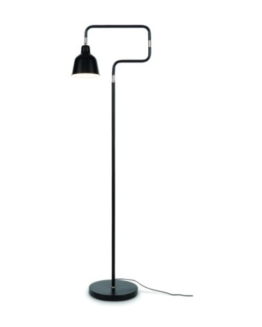 Lampadaire sur pied noir H150cm