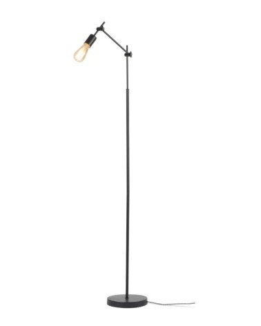 Lampadaire noir H170cm